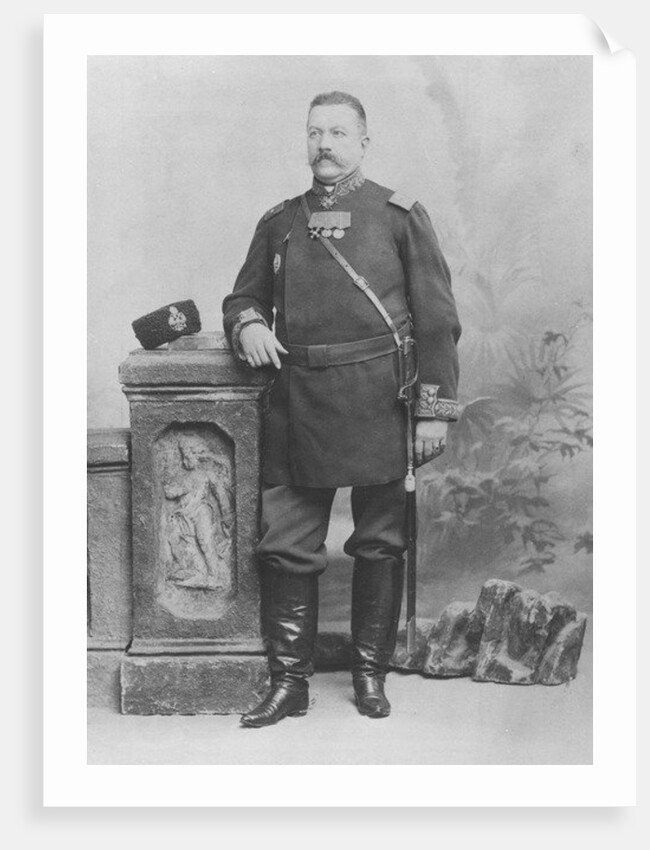 Portrait of General E. Alex de Pogojeff by Studio Benque