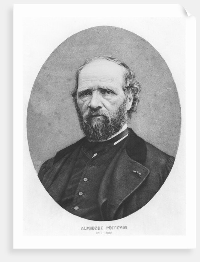 Portrait of Alphonse Poitevin by French Photographer