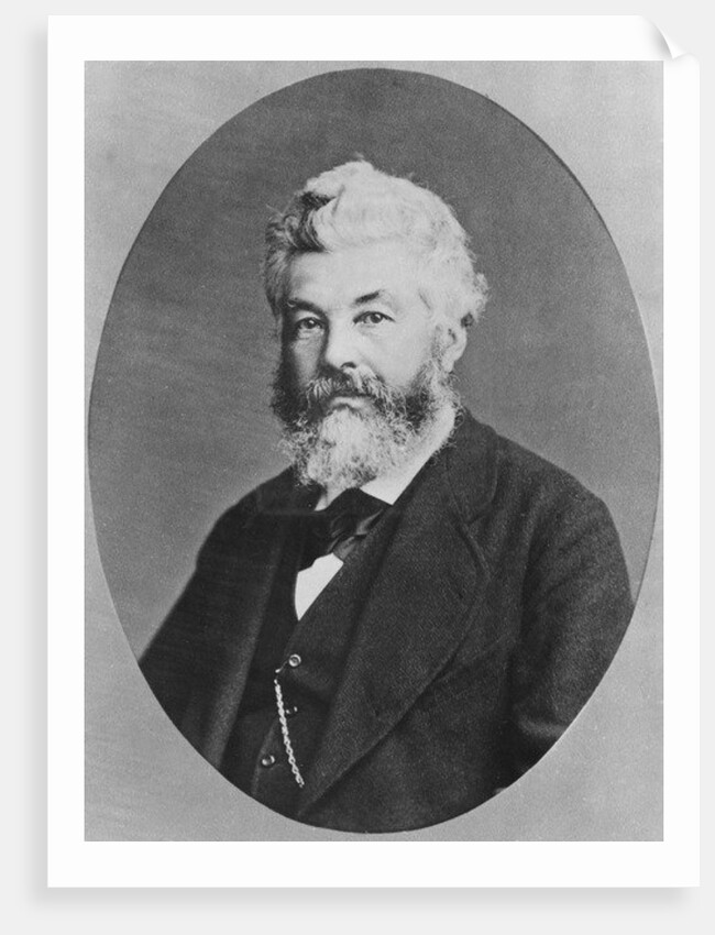 Portrait of Nicolas Auguste Pomel by French Photographer