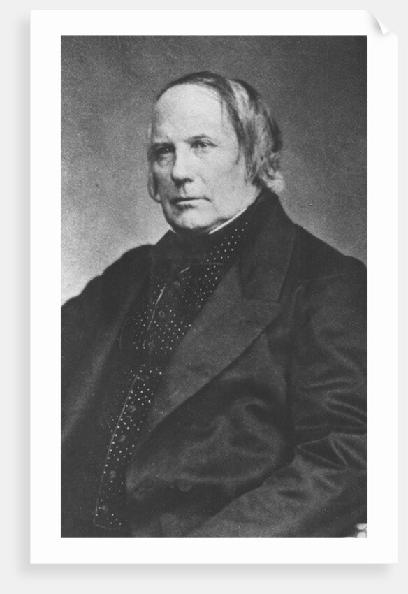 Portrait of Edgar Quinet by Pierre Petit