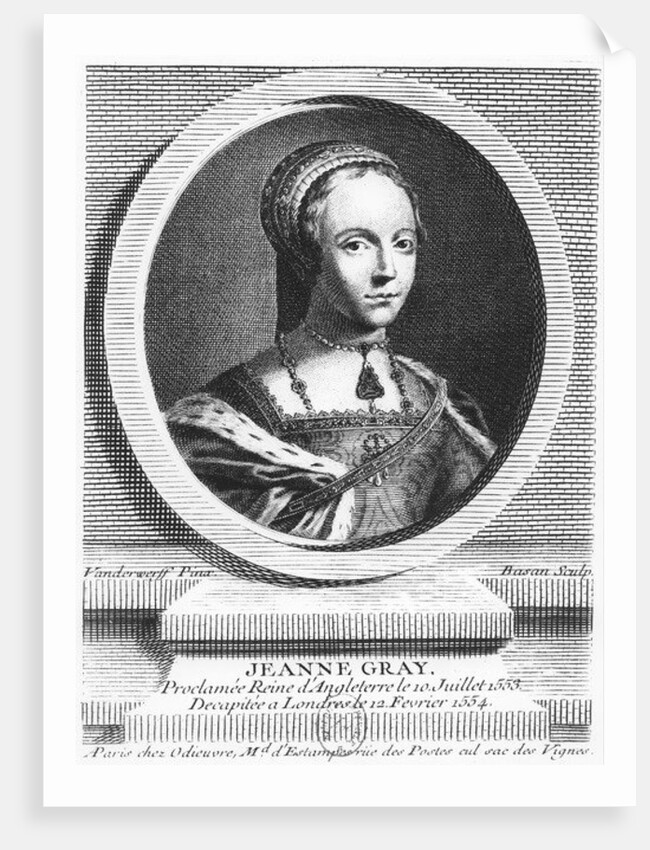 Lady Jane Grey by Pierre François Basan