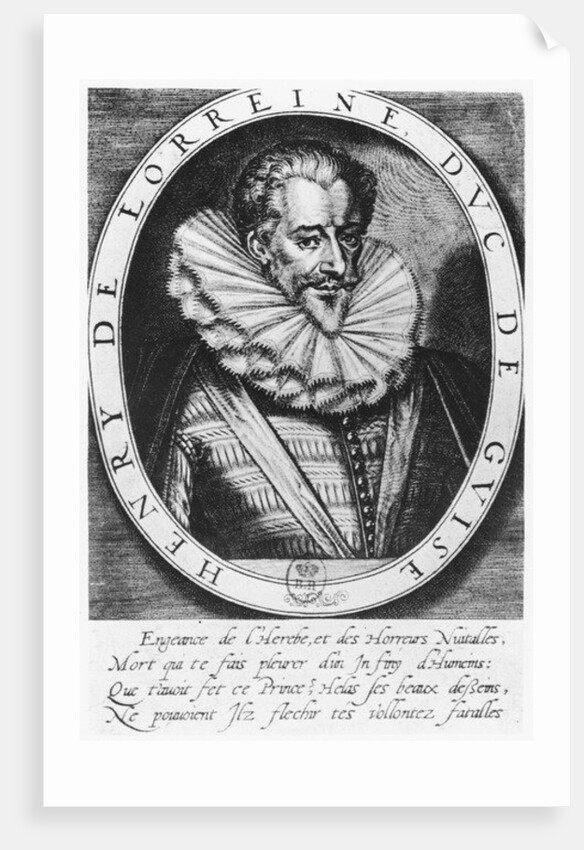 Henri de Lorraine, Duc de Guise by Thomas de Leu