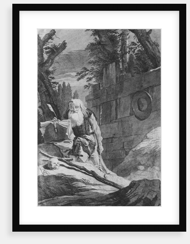 St Hilarion by Giovanni Battista Tiepolo