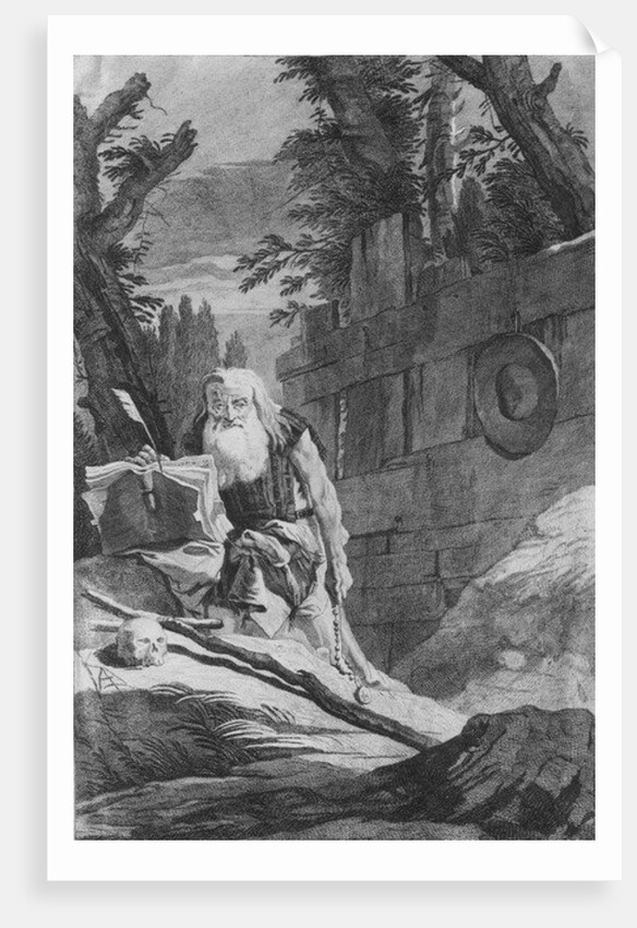 St Hilarion by Giovanni Battista Tiepolo