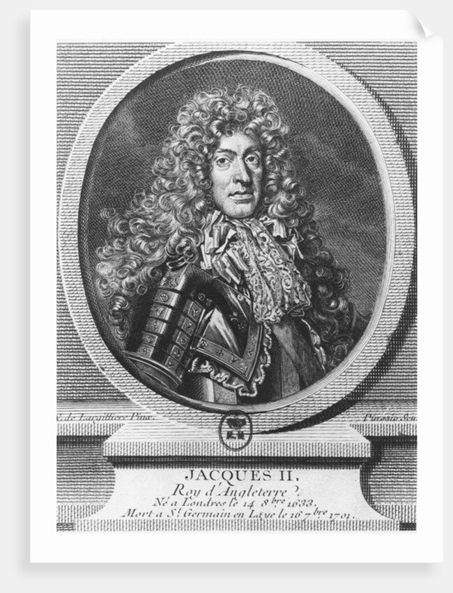 James II of England by Sebastien Pinssio