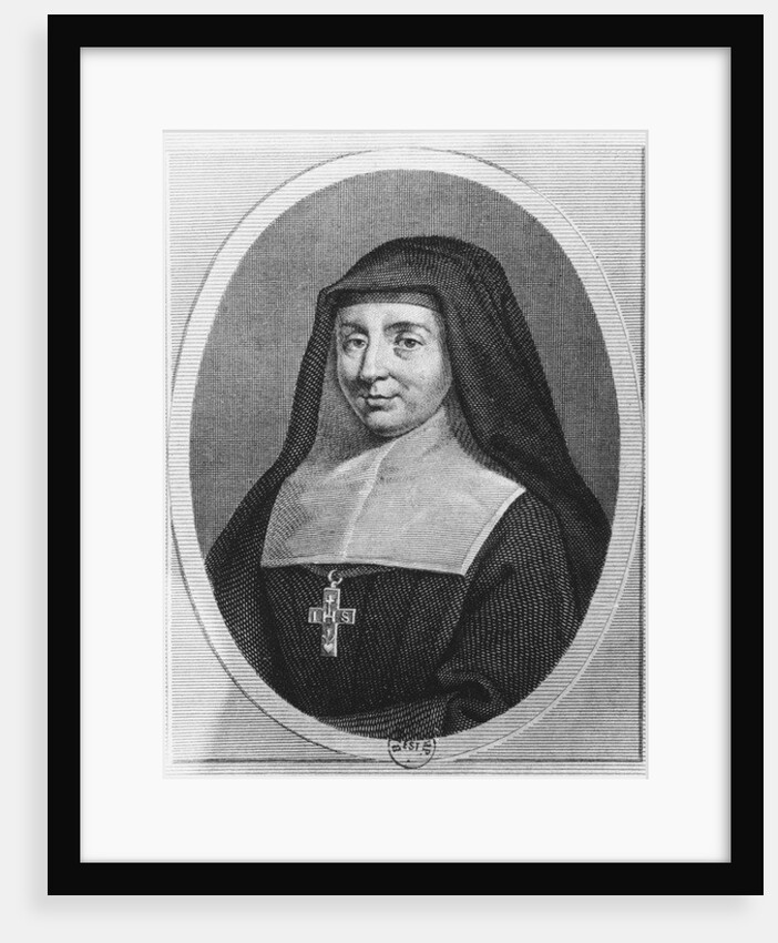 St Jane Frances de Chantal by French School