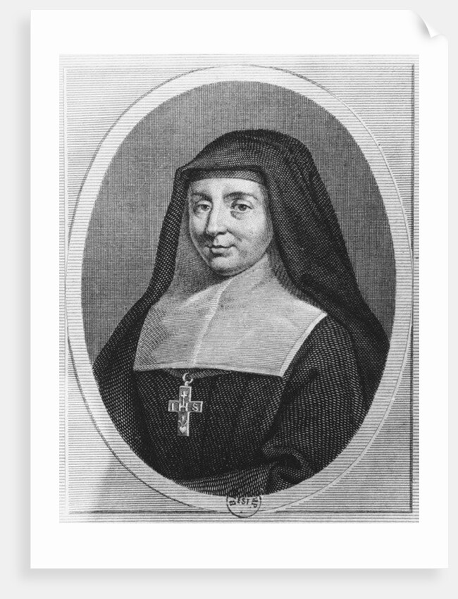 St Jane Frances de Chantal by French School