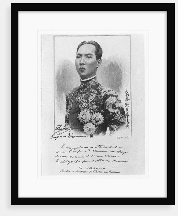 Khai Dinh by French School