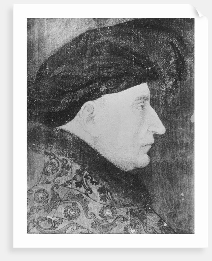 Louis II of Anjou, King of Naples and Sicily, 1410 by French School