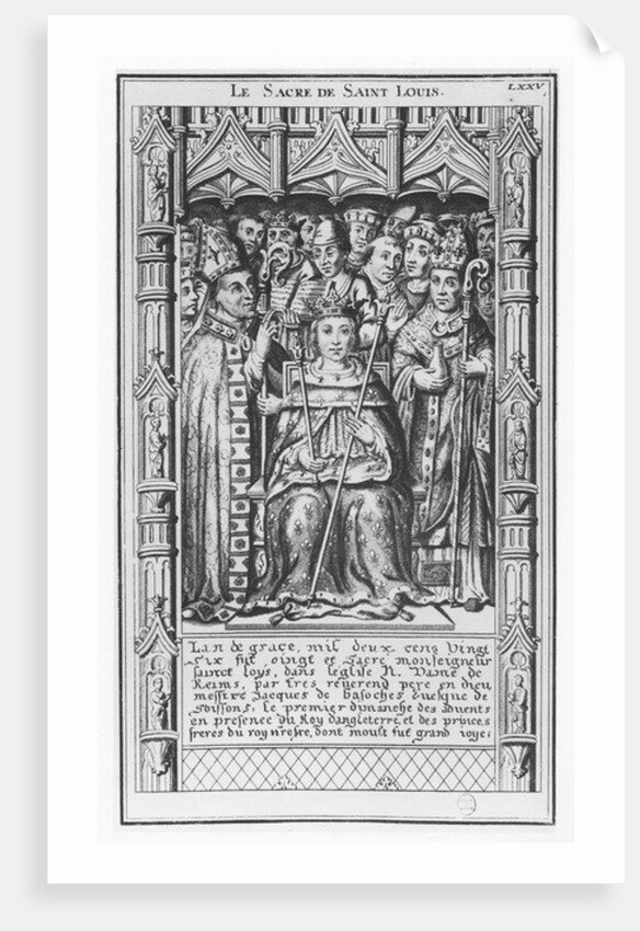 Louis IX of France by French School