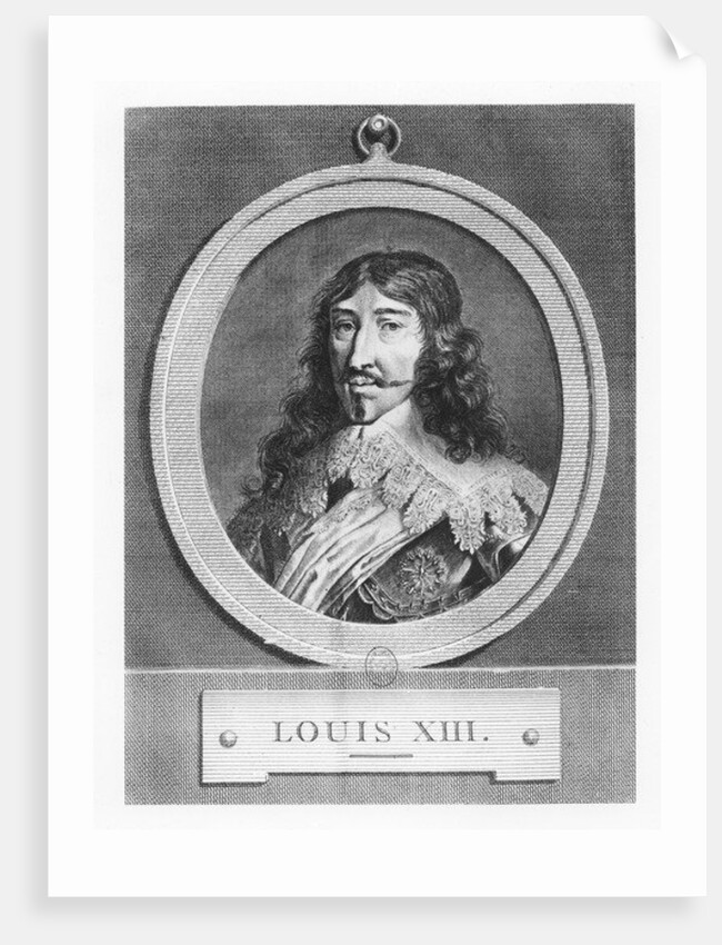 Louis XIII, King of France by French School