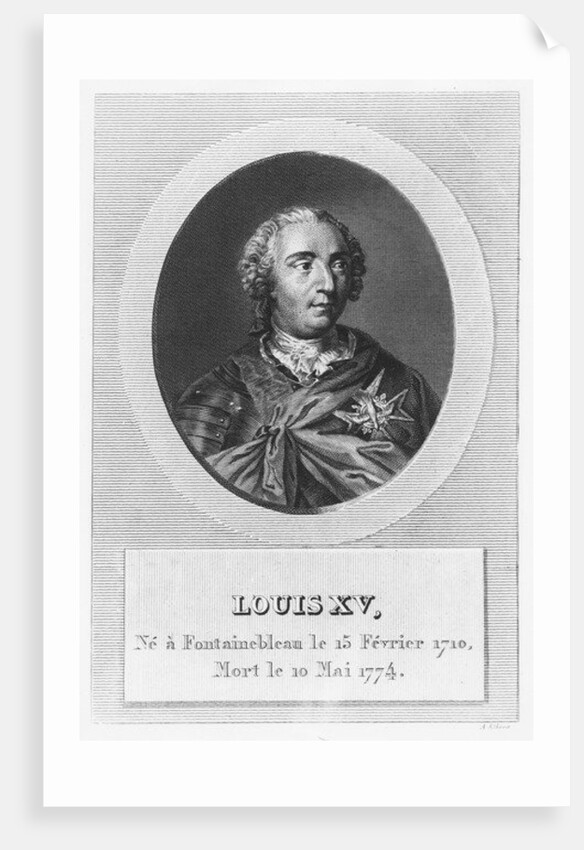 Louis XV, King of France and Navarre by French School