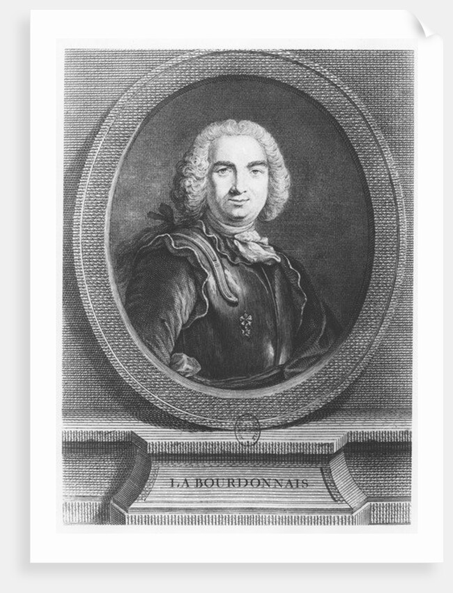 Bertrand François Mahé, Count of La Bourdonnais by French School