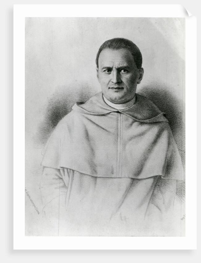 Henri-Dominique Lacordaire by Jacques Francois Gauderique Llanta