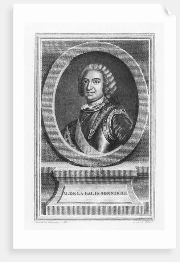 Roland Michel Barrin, Marquis de la Galissonière by Noel Hubert