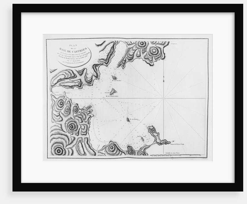 The Bay of Castries, in the Straight of Tartary by French School