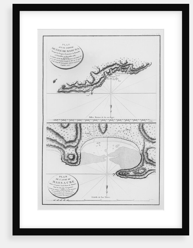 The Islands of Samoa and Maouna by French School
