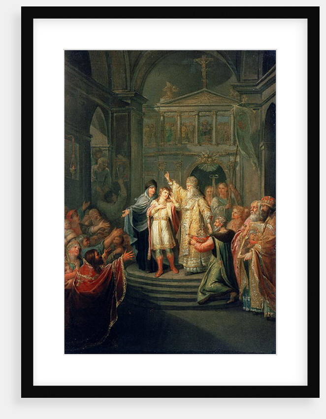 The Election of the Tsar Michael Romanov on March 14th 1613, 1798-1800 by Grigoriy Ivanovich Ugryumov