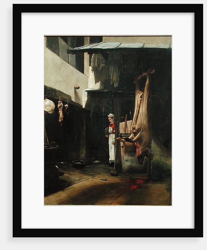 The Butcher by Francois Bonvin