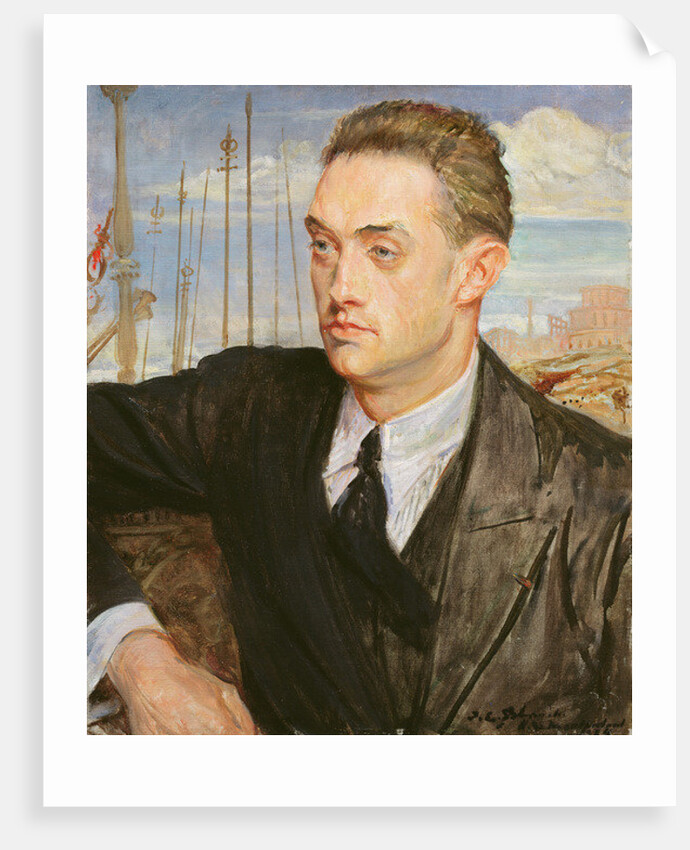 Portrait of Henry de Montherlant 1923 by Jacques-Emile Blanche