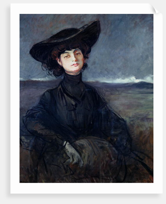 Anna de Noailles by Jean Louis Forain