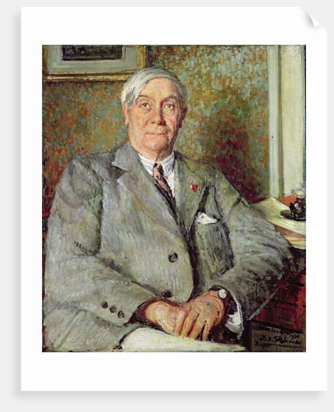 Maurice de Maeterlinck 1931 by Jacques-Emile Blanche