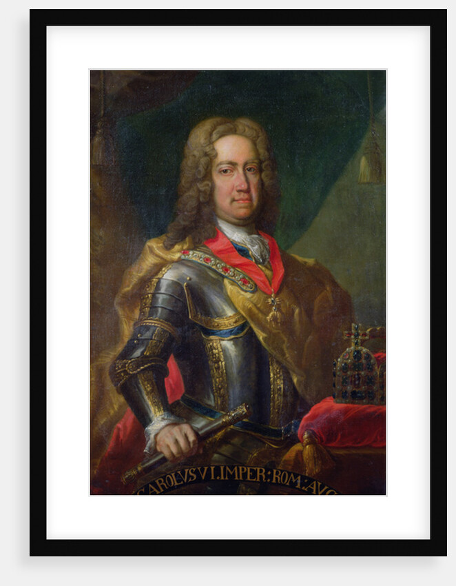 Charles VI Holy Roman Emperor by German School