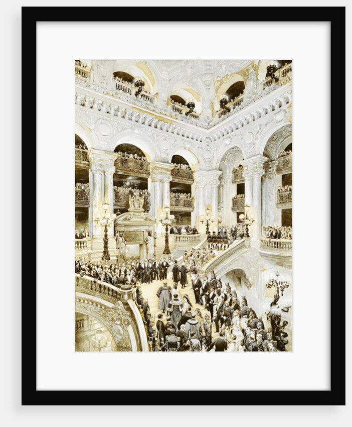 Inauguration of the Paris Opera House, 5th January 1875, 1878 by Jean-Baptiste Edouard Detaille