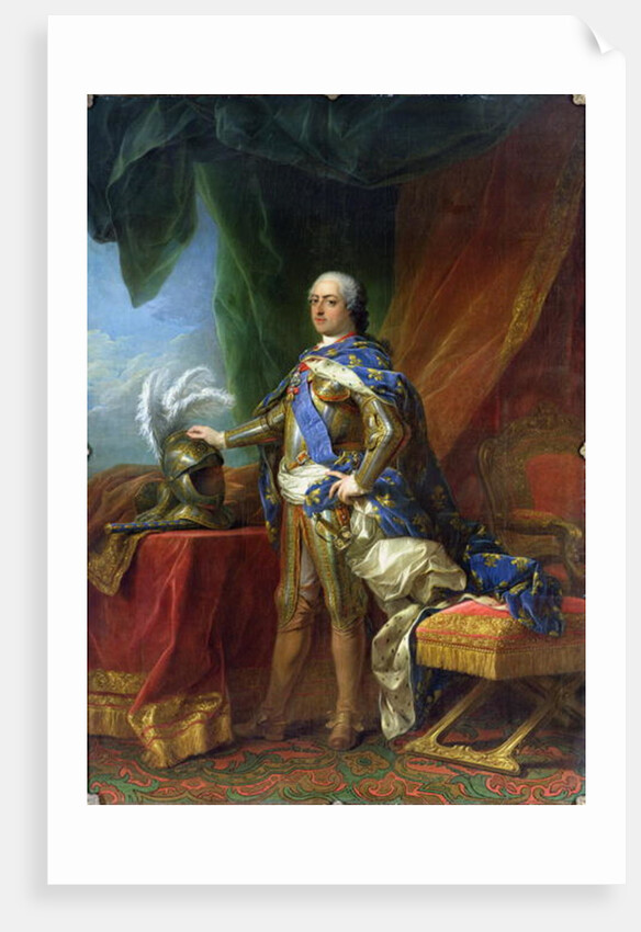Louis XV King of France & Navarre, 1750 by Carle van Loo
