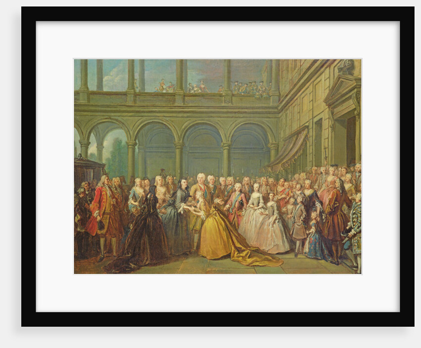 The Meeting at Neuhaus in Bohemia, 24th May 1737 by Louis de Silvestre
