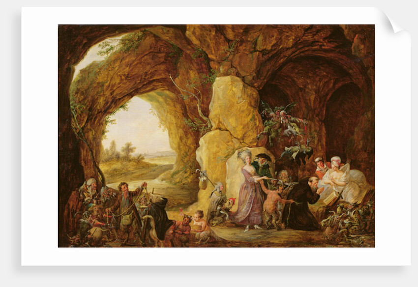 The Temptation of St. Anthony, 1781 by Louis Joseph Watteau