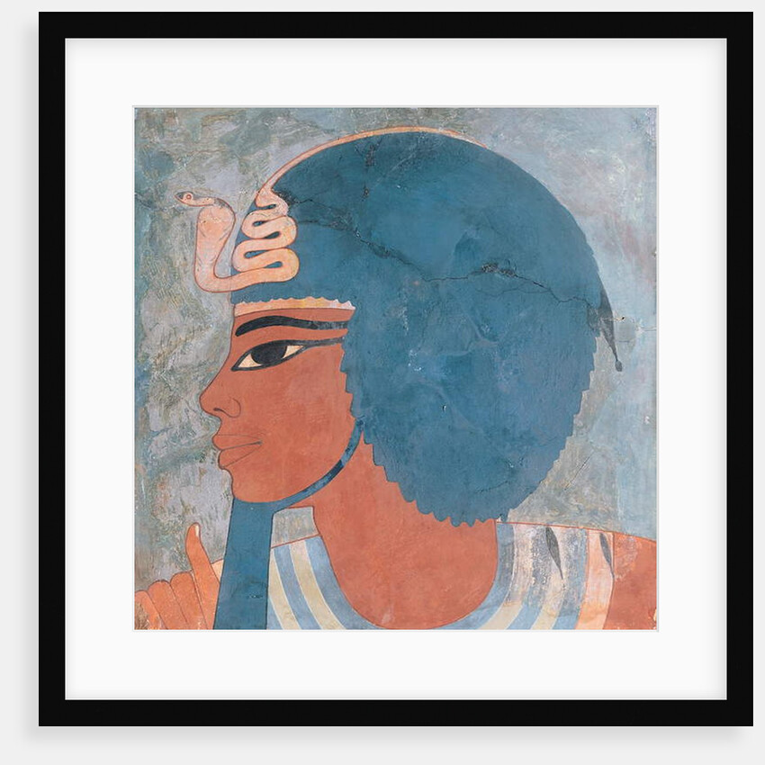 Head of Amenophis III from the tomb of Onsou, 18th Dynasty, 1550-1295 BC by Egyptian 18th Dynasty