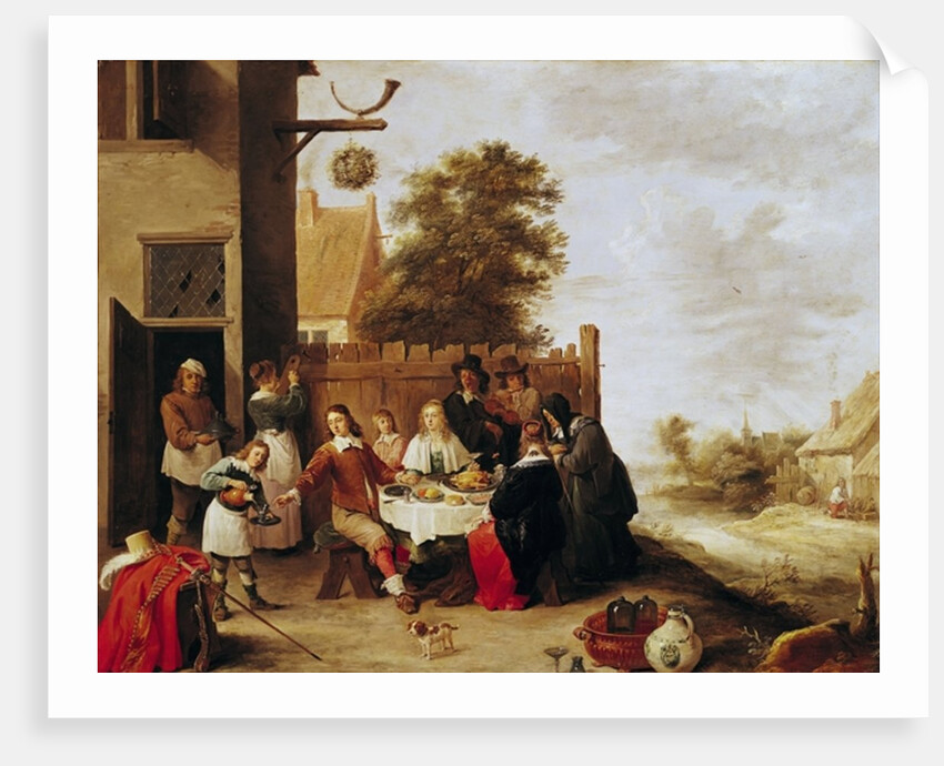 The Feast of the Prodigal Son, 1644 by David the Younger Teniers