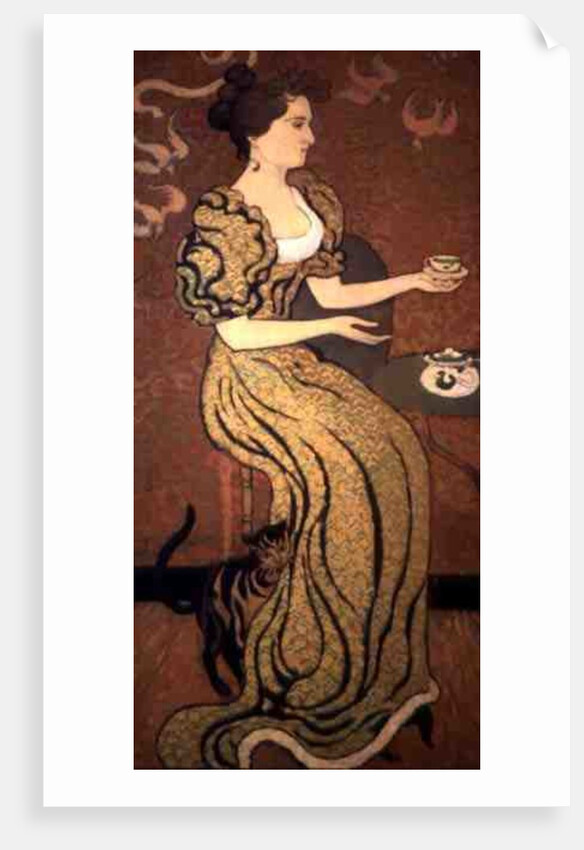 Madame Ranson and Her Cat, c.1892 by Maurice Denis