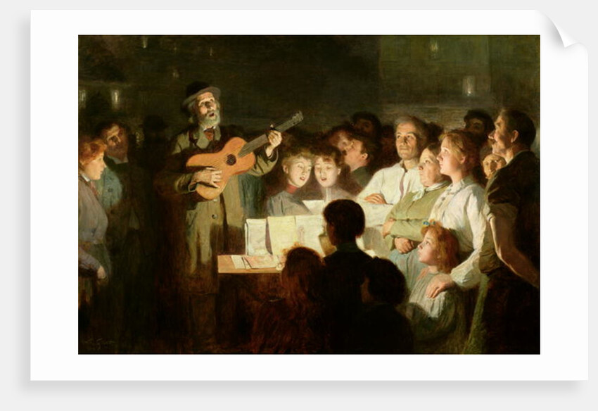 The Song Seller, 1903 by Victor Gabriel Gilbert