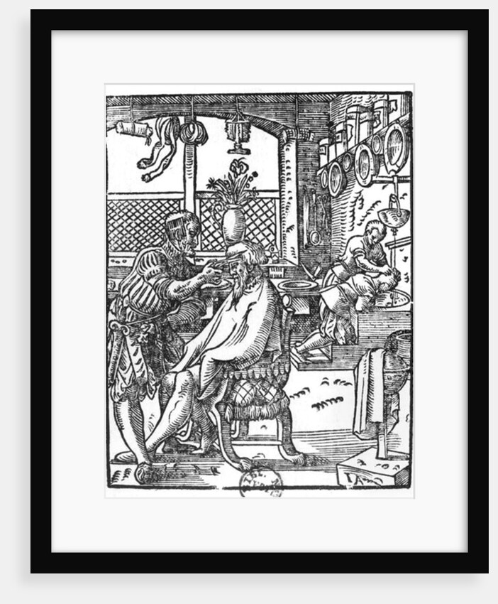 The Barber by Jost Amman