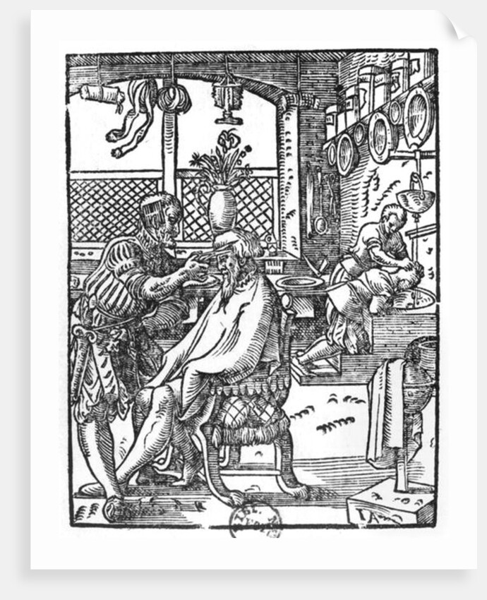 The Barber by Jost Amman