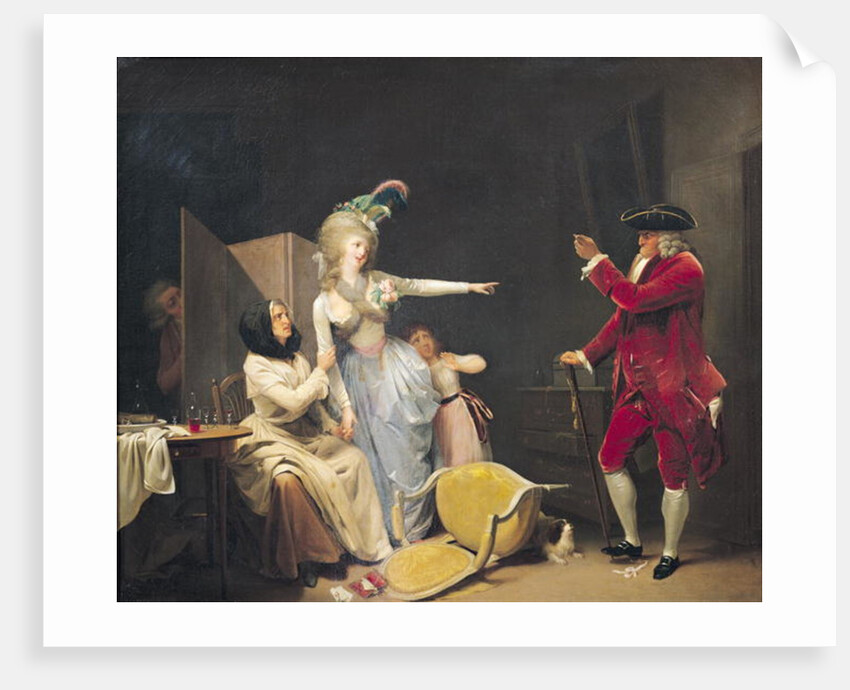 The Jealous Old Man, 1791 by Louis Leopold Boilly