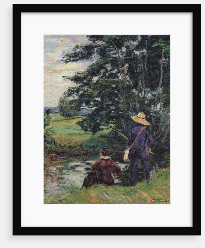 The Anglers, c.1885 by Jean Baptiste Armand Guillaumin