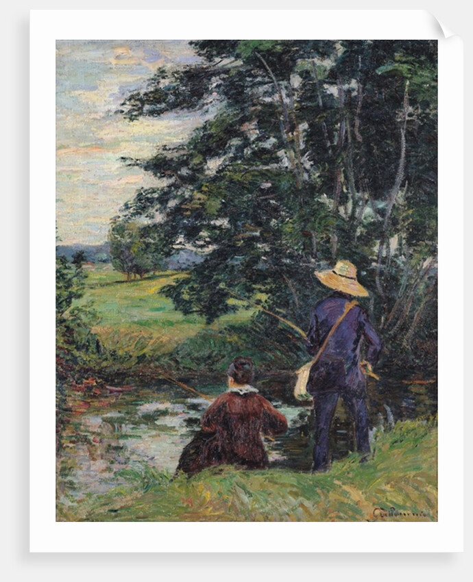 The Anglers, c.1885 by Jean Baptiste Armand Guillaumin