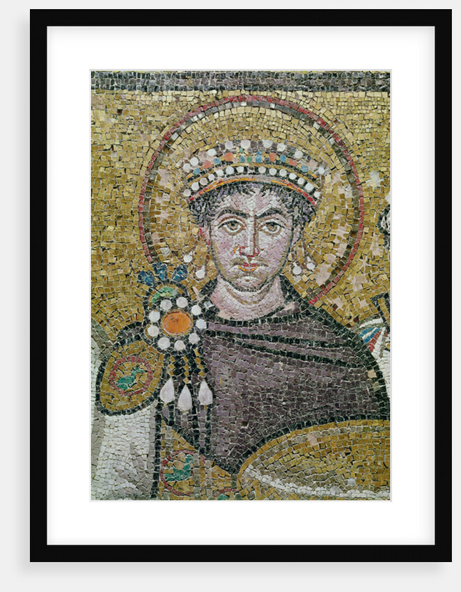 Emperor Justinian I, c.547 AD by Byzantine School