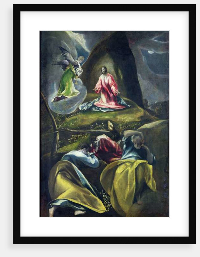 Christ in the Garden of Olives by El Greco