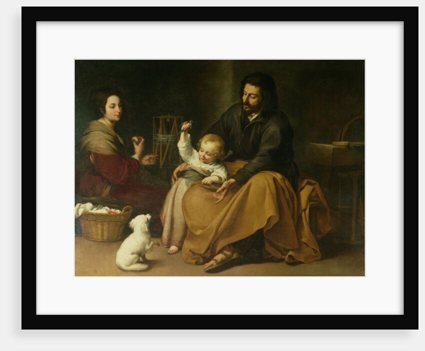 The Holy Family with the Little Bird, c.1650 by Bartolome Esteban Murillo