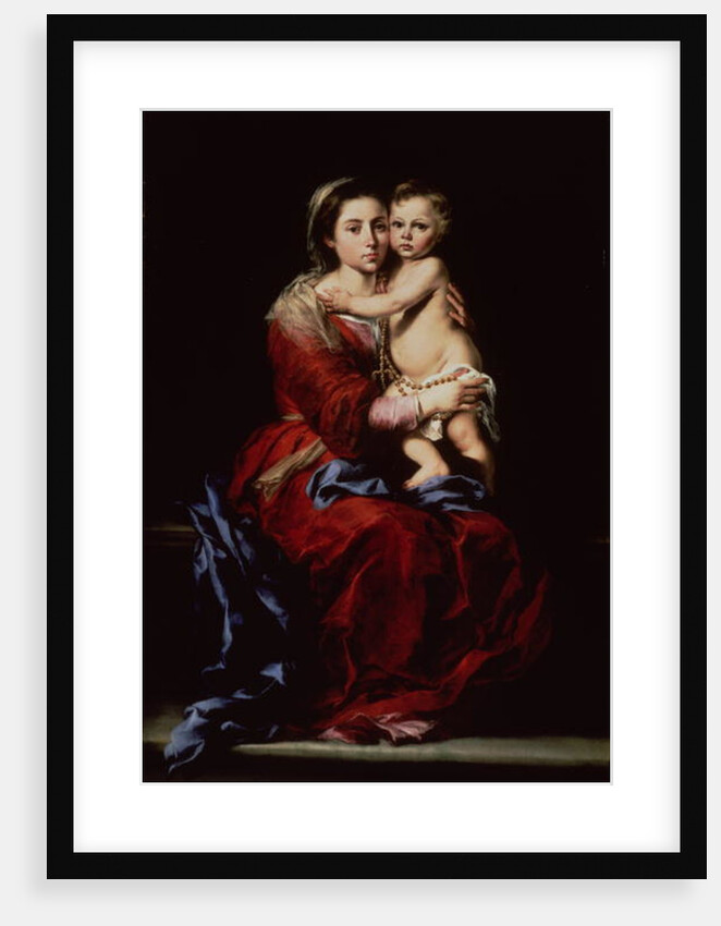 The Virgin of the Rosary, c.1650 by Bartolome Esteban Murillo