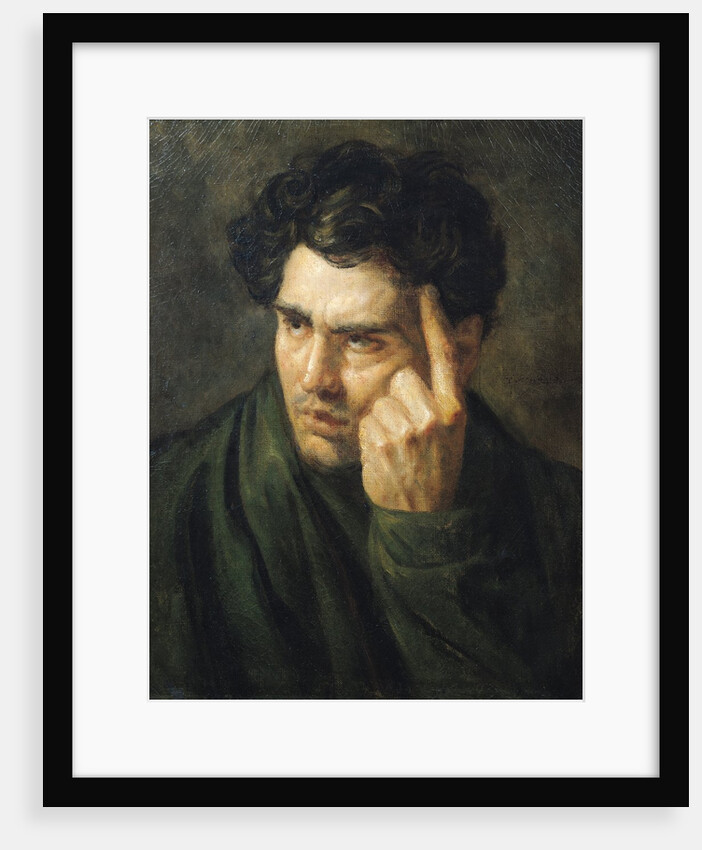 Portrait of Lord Byron by Theodore Gericault