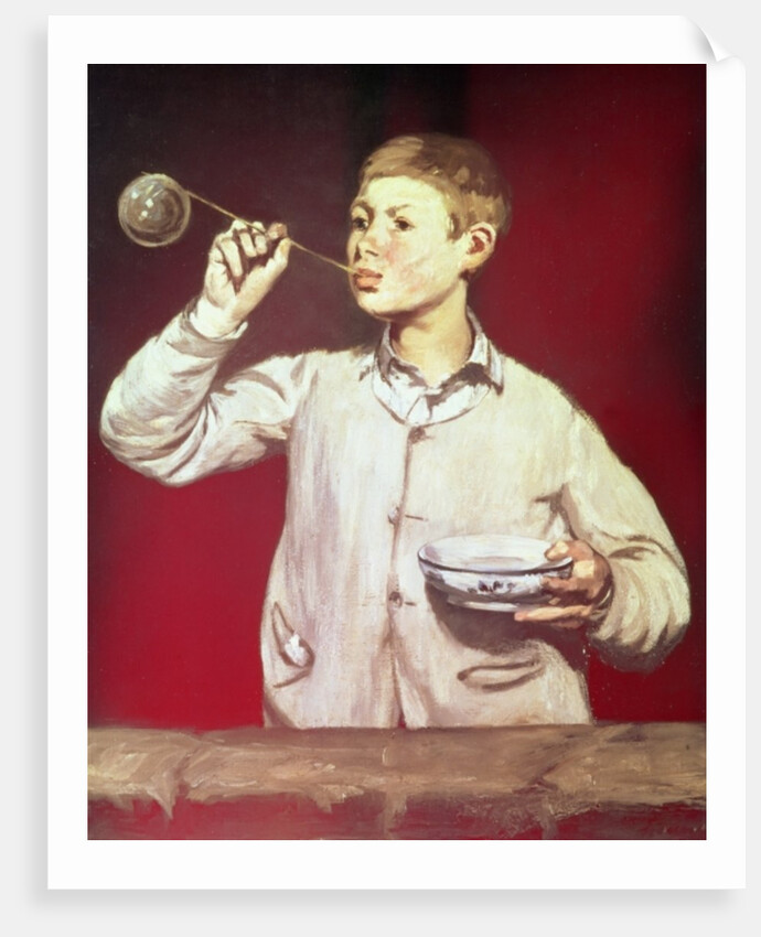 Boy Blowing Bubbles, 1867-69 by Edouard Manet