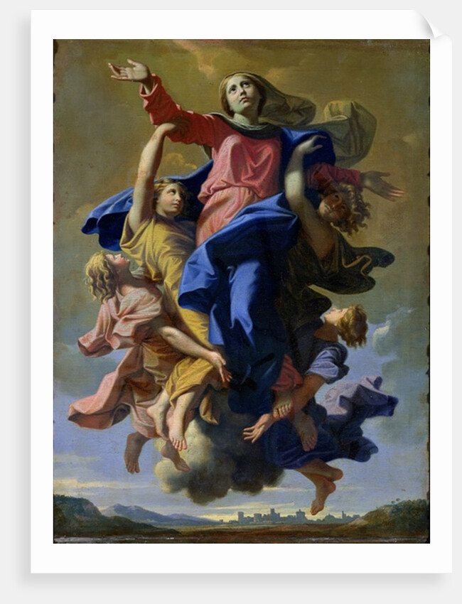 The Assumption of the Virgin, 1649-50 by Nicolas Poussin