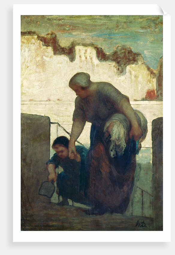 The Washerwoman, c.1860-61 by Honore Daumier