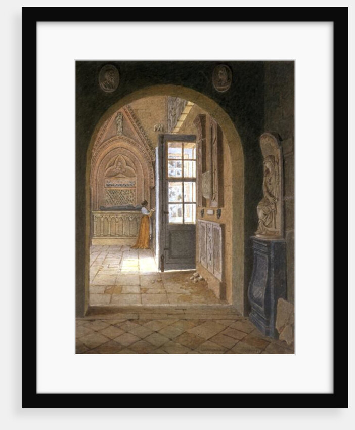 A Room in the Convent of the Petits Augustins by Jean Lubin Vauzelle