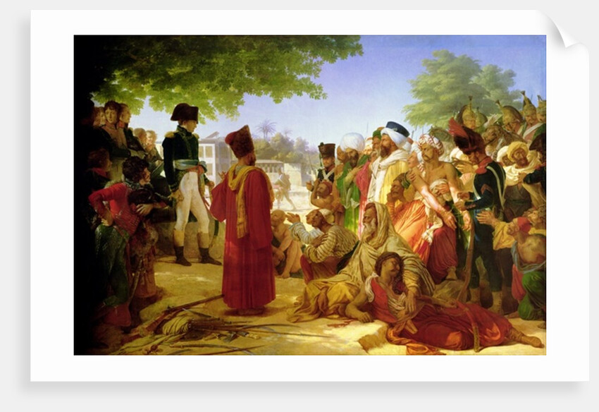 Napoleon Bonaparte Pardoning the Rebels at Cairo, 23rd October 1798, 1806-08 by Baron Pierre-Narcisse Guerin